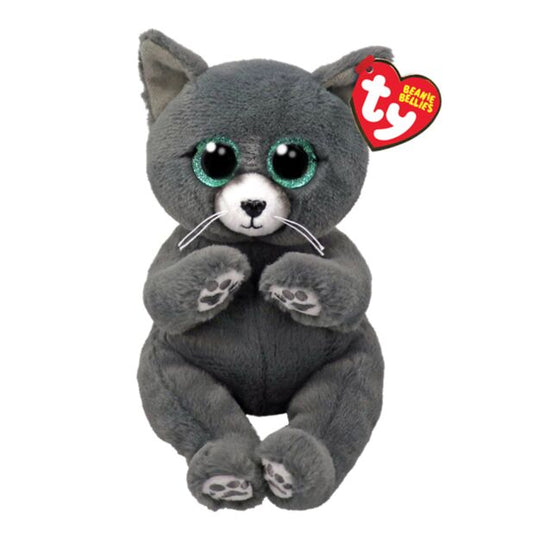 Ty Beanie Bellies Binx the Russian Blue Cat 6 Inch Plush Soft Toy