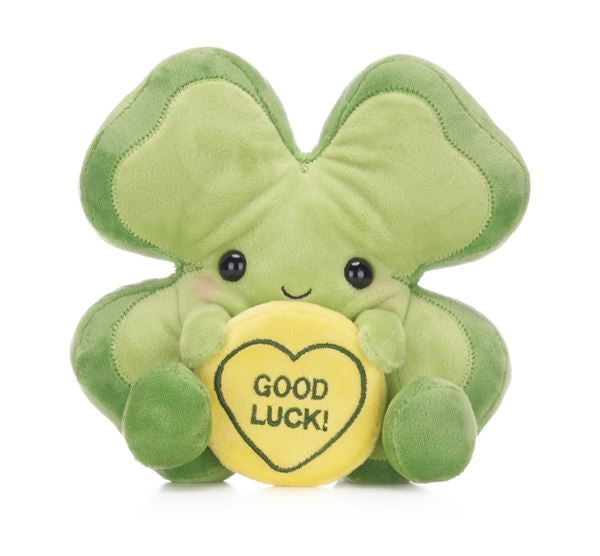 Swizzels Love Hearts Good Luck Clover Plush 7 Inch