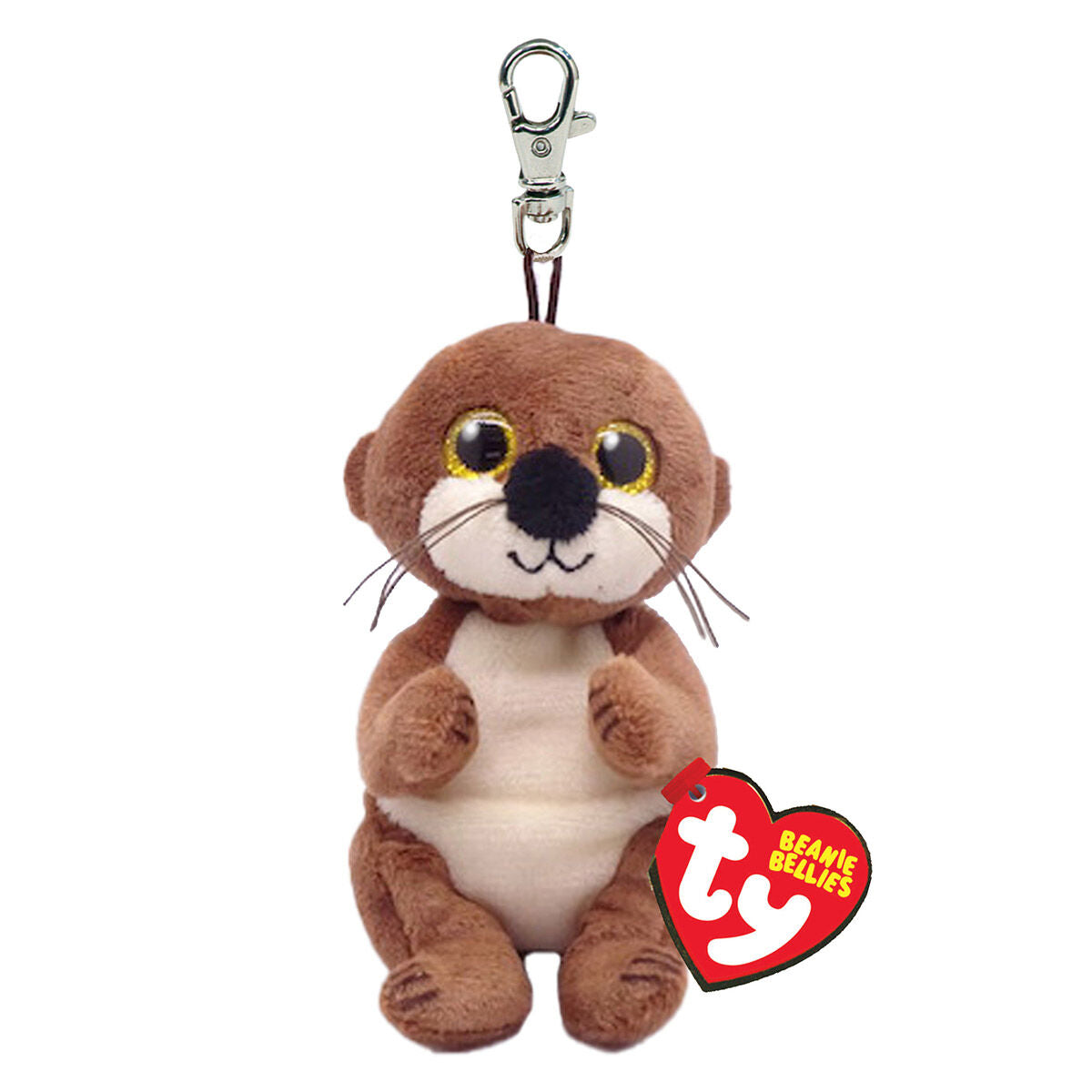 Ty Mitch the Otter Beanie Bellies Clip 10cm