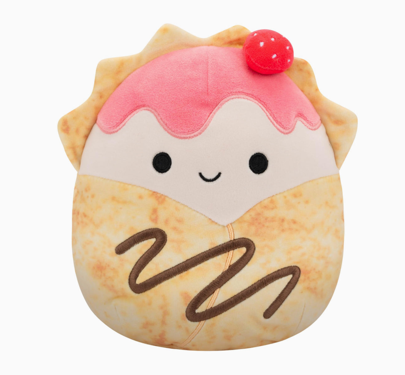 Squishmallow Gasten the Strawberry Crepe 7.5 Inch Soft Toy