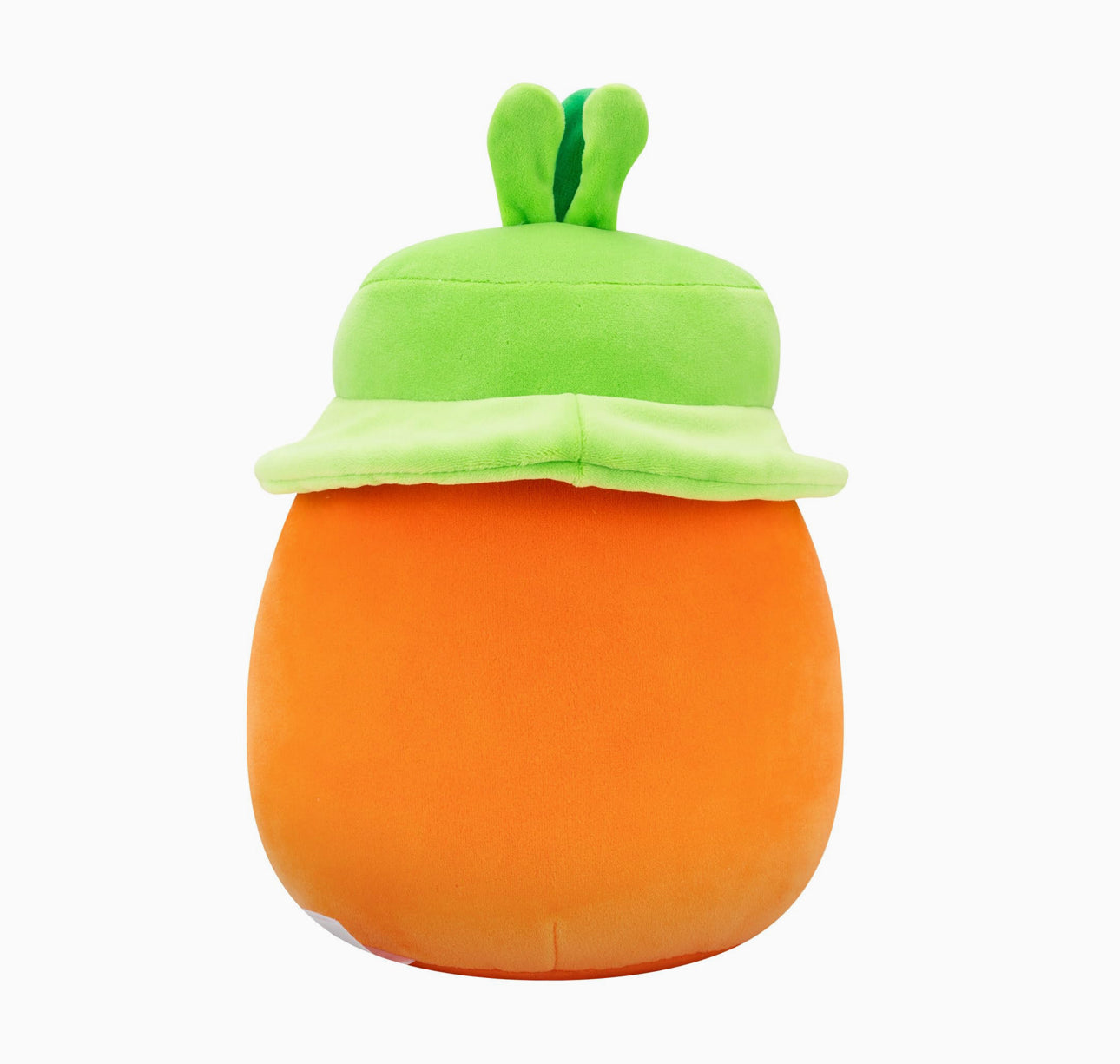 Squishmallows Caroleena the Orange Carrot with Bucket Hat 7.5 Inch Easter Soft Toy