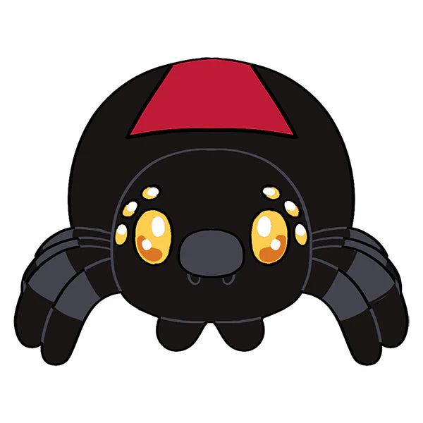 Squishable Black Widow Mini Plush Soft Toy