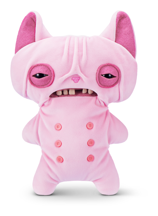 Fuggler Alley Cats Wrinkles McStinkles Funny Ugly Monster Plush Soft Toy (Approx 9 Inch)