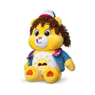 Care Bears x Stranger Things - Funshine Bear as Dustin 22cm Plush Soft Toy