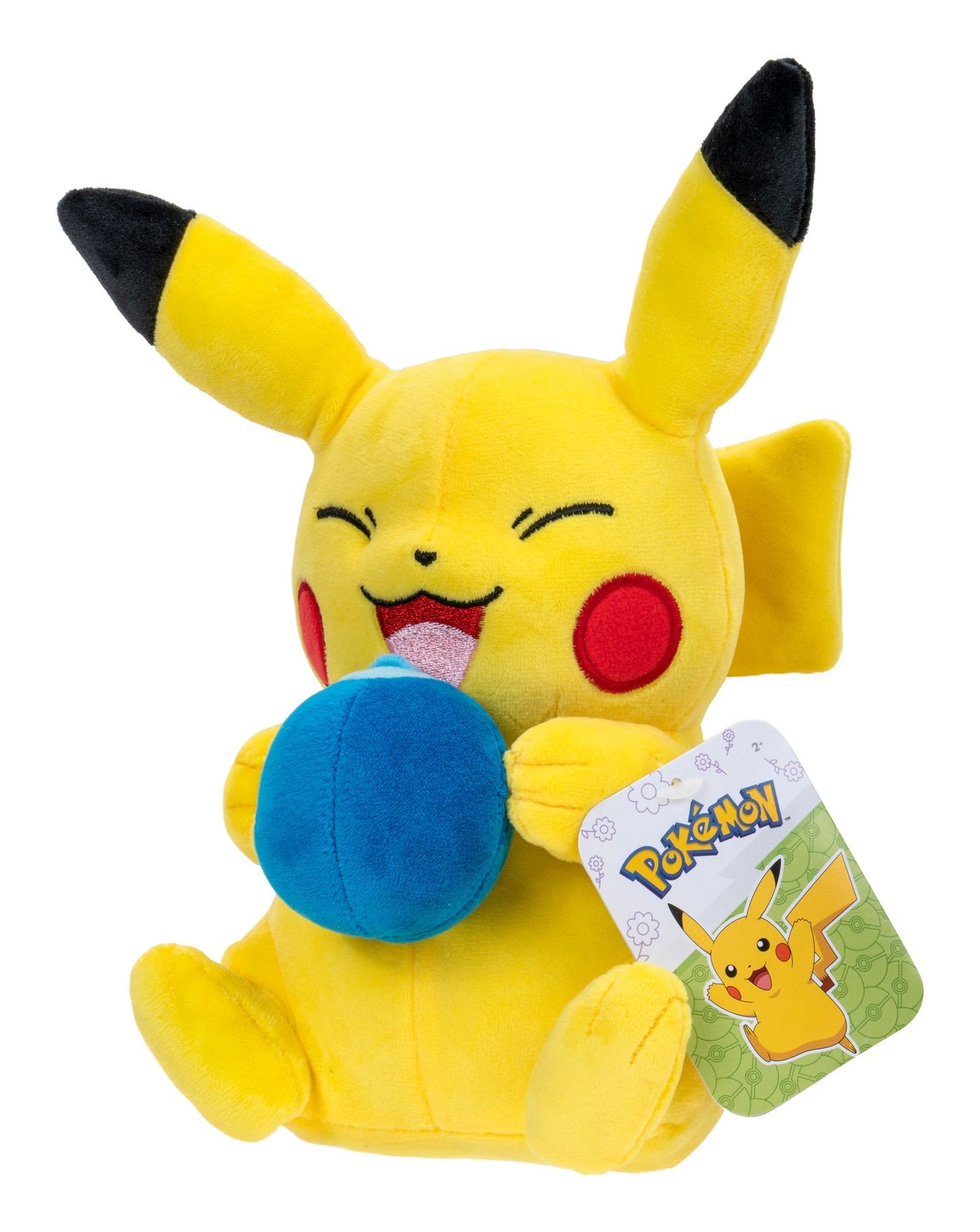 Pokémon Pikachu with Oran Berry 8 Inch Plush Soft Toy