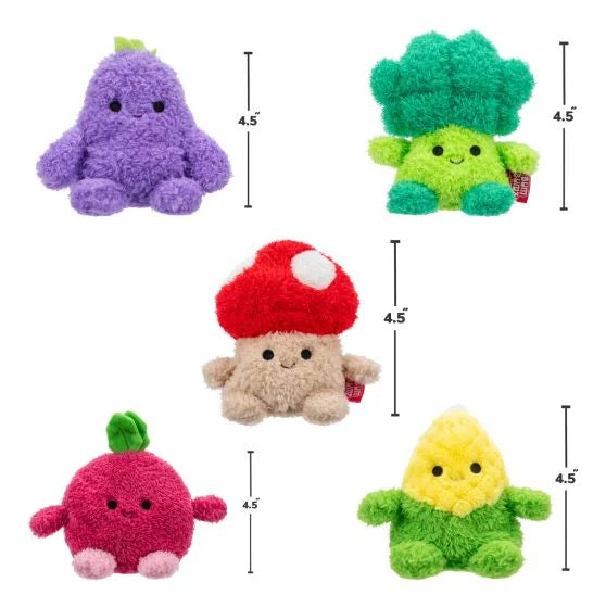 BumBumz Rootbumz Ronnie the Radish 4.5 Inch Plush Beanie Filled Toy