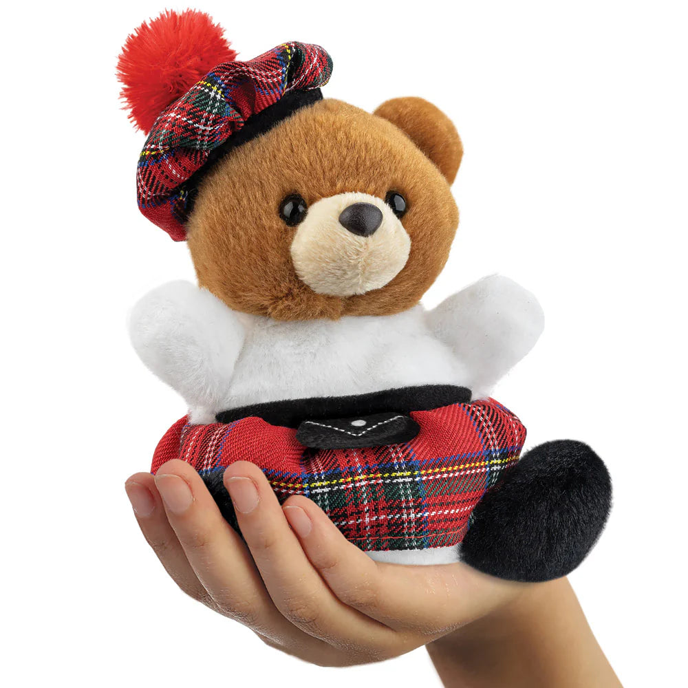 Palm Pals Angus Scottish Soft Toy