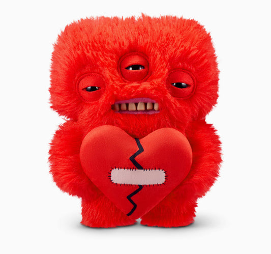 Fuggler Red Love Fugg by ZURU Funny Ugly Monster Plush Soft Toy (Approx 9 Inch)