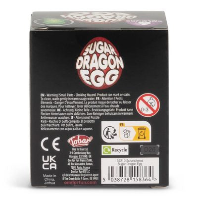 Scrunchems Sugar Dragon Egg Fidget Toy (x1 Supplied)