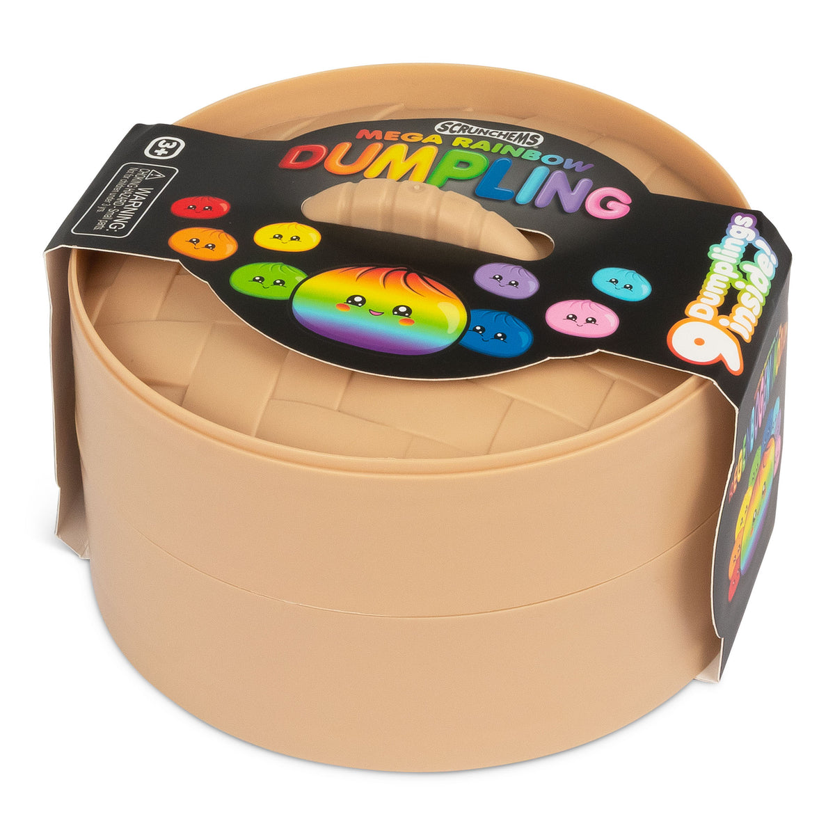Scrunchems Mega Rainbow Dumpling Fidget Toy Set – 9 Pieces