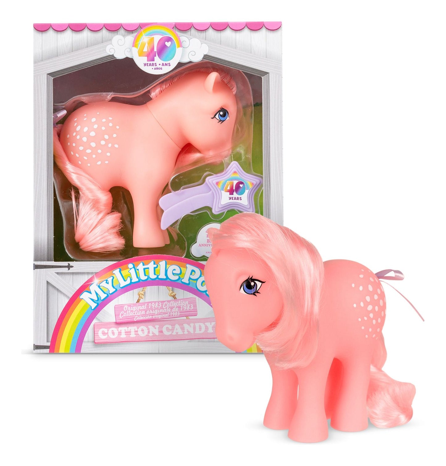 My Little Pony Classics 40th Anniversary Cotton Candy