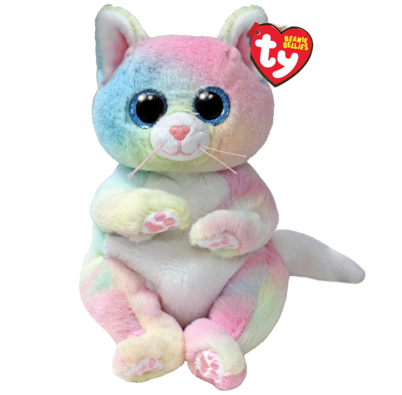 Ty Beanie Bellies Jenni the Cat 6 Inch Plush Soft Toy