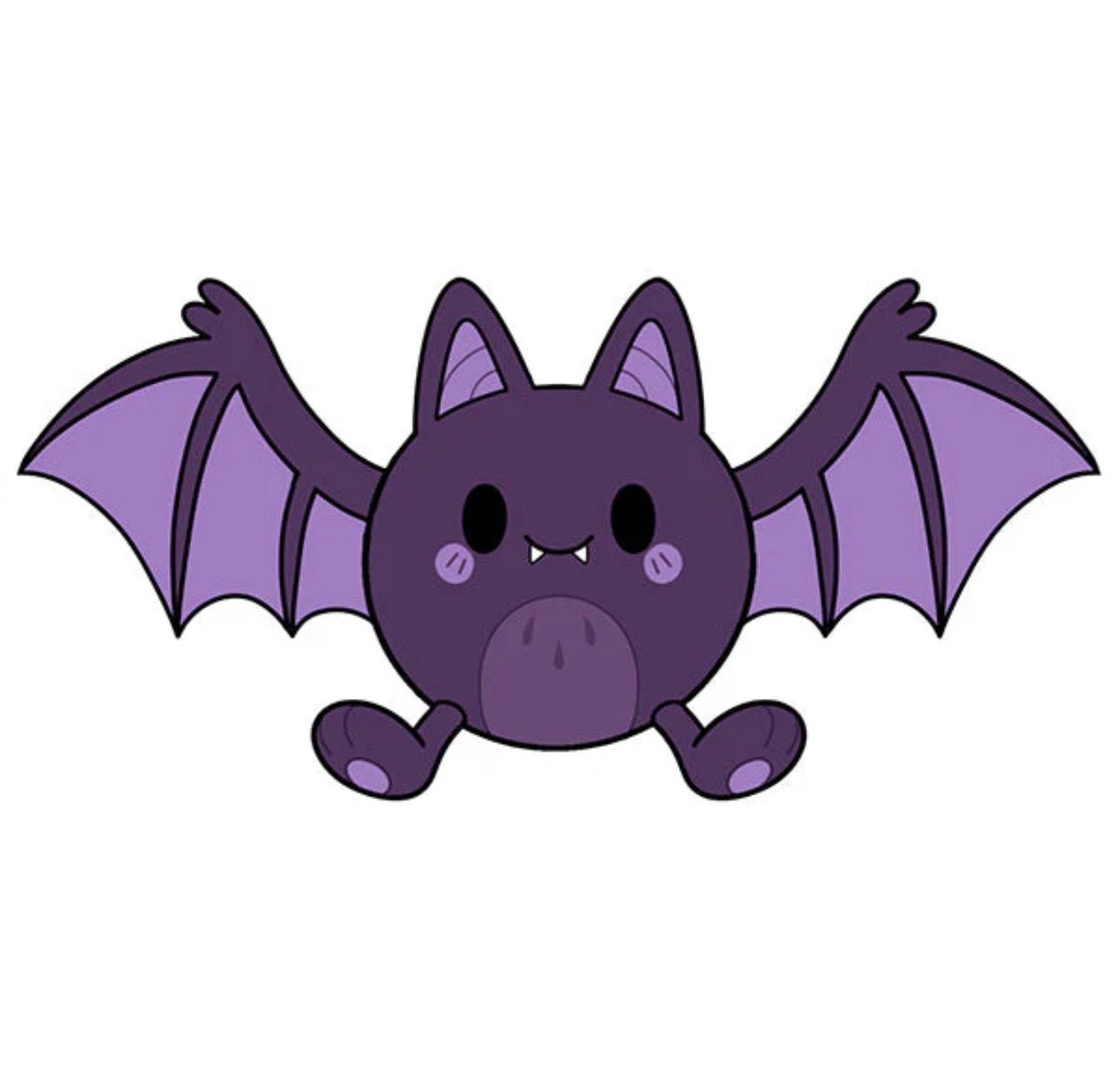 Squishable Mini Spooky Bat Plush Soft Toy