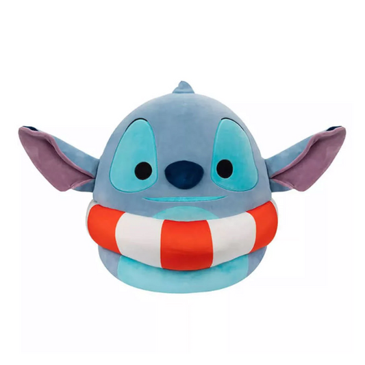 Squishmallows Disney Swimming Stitch 8 Inch Plush Soft Toy