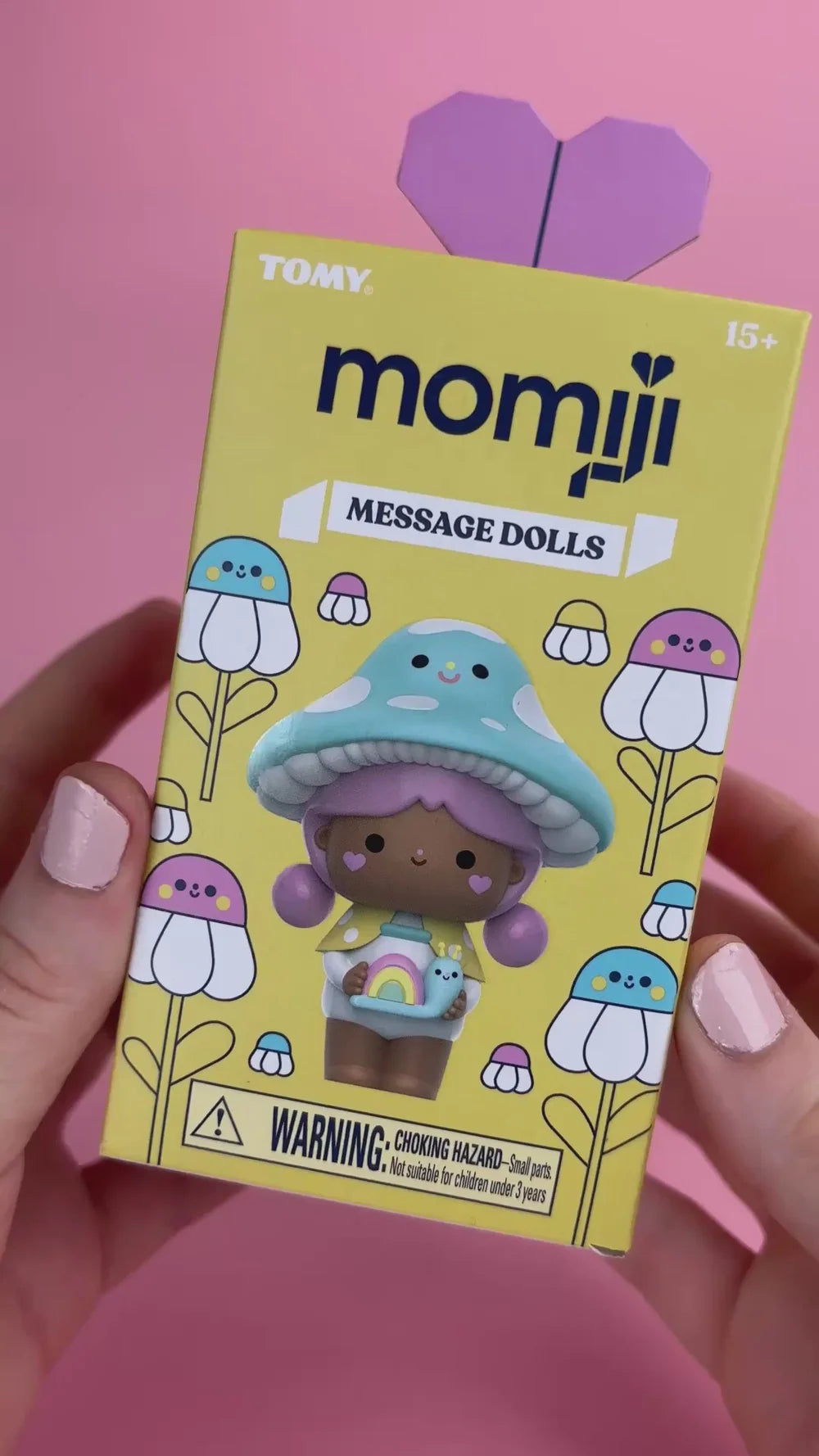 Momiji Vinyl Message Doll Magical Meadow Blind Box (x1 Supplied) Approx 7cm Tall Age 15+