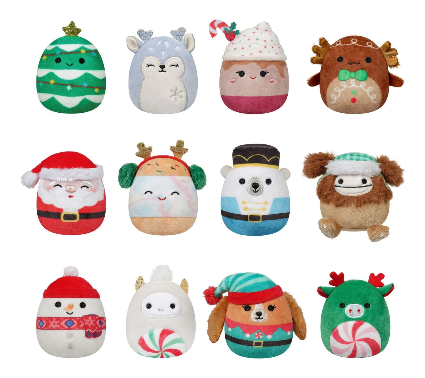 Squishmallows Micromallows 12 Day Christmas Advent Calendar