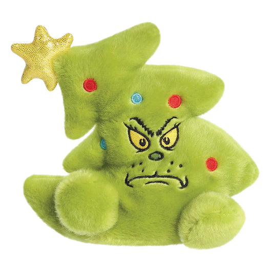 Palm Pals Christmas Grinch Tree 5 Inch Soft Toy
