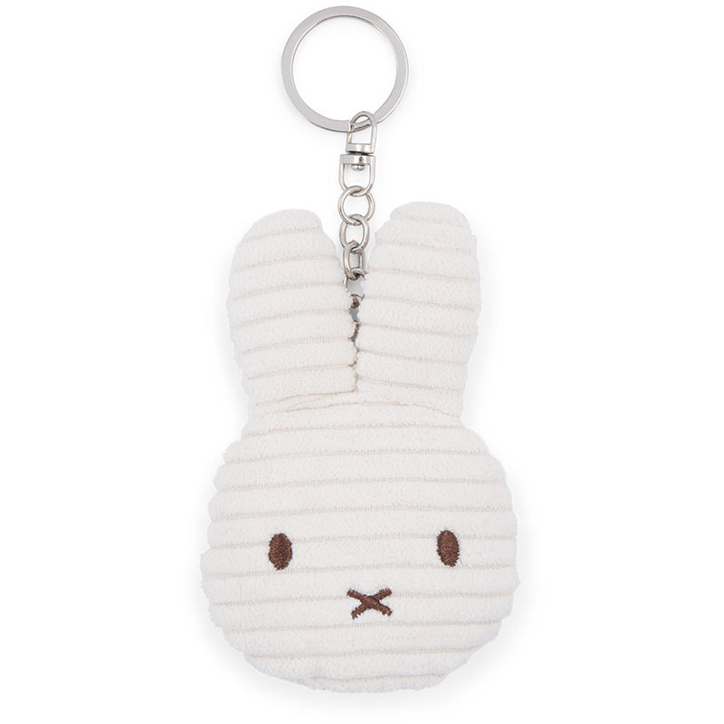 Miffy Corduroy White Keyring 10cm