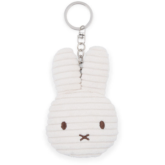 Miffy Corduroy White Keyring 10cm