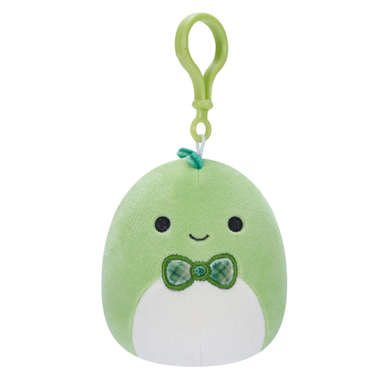 Squishmallows Danny the Dinosaur Clip On Keychain 3.5 Inch