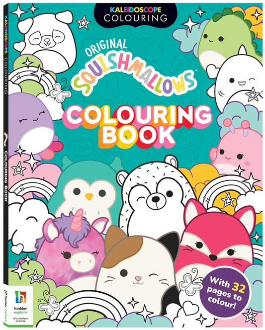 Squishmallows Colouring Book (Kaleidoscope Colouring)