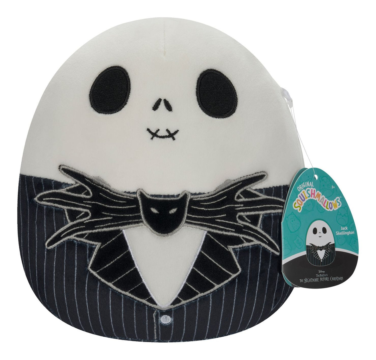 Squishmallows Nightmare Before Christmas Jack Skellington 8 Inch Plush Soft Toy