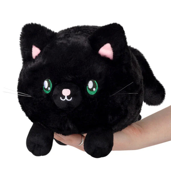 Squishable Mini Black Kitty Plush Soft Toy