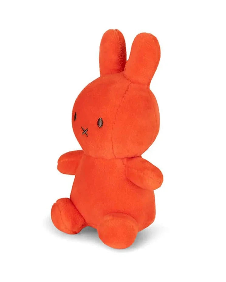 Miffy Lucky Charm Mini Bright Coral Plush Soft Toy in Giftbox 10cm