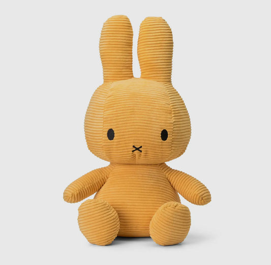 Miffy Corduroy Yellow 50cm Plush Soft Toy