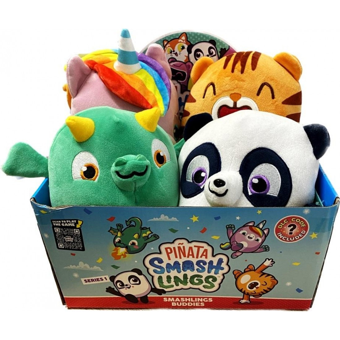 Piñata Smashlings Plush Buddies Blush the Green Dragon 18cm Soft Toy