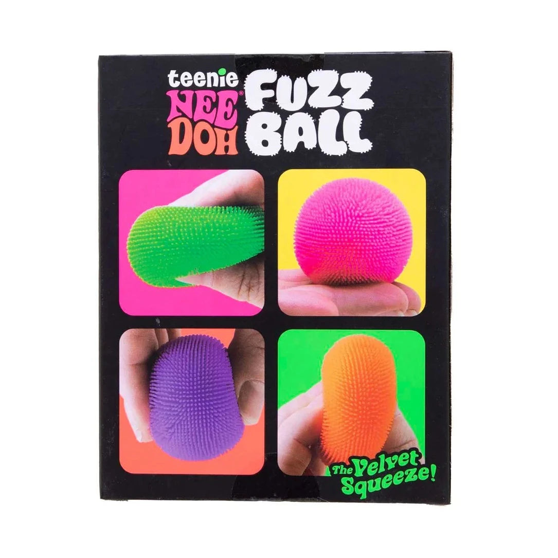 NeeDoh Teenie Fuzz Ball Multipack Sensory Fidget Toy (x1 Pack Supplied)