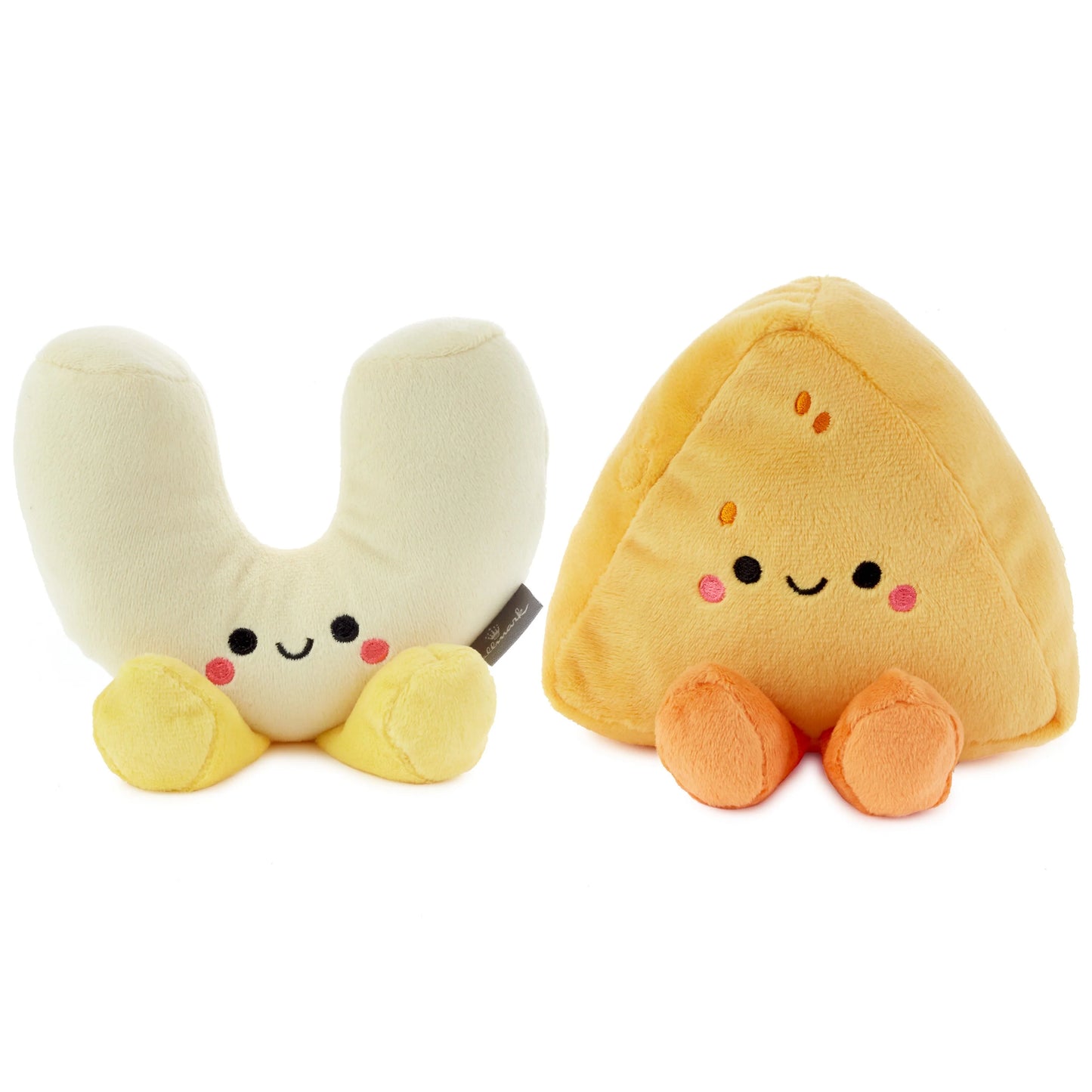 Hallmark Better Together Mac & Cheese Magnetic Plush Soft Toy Pair