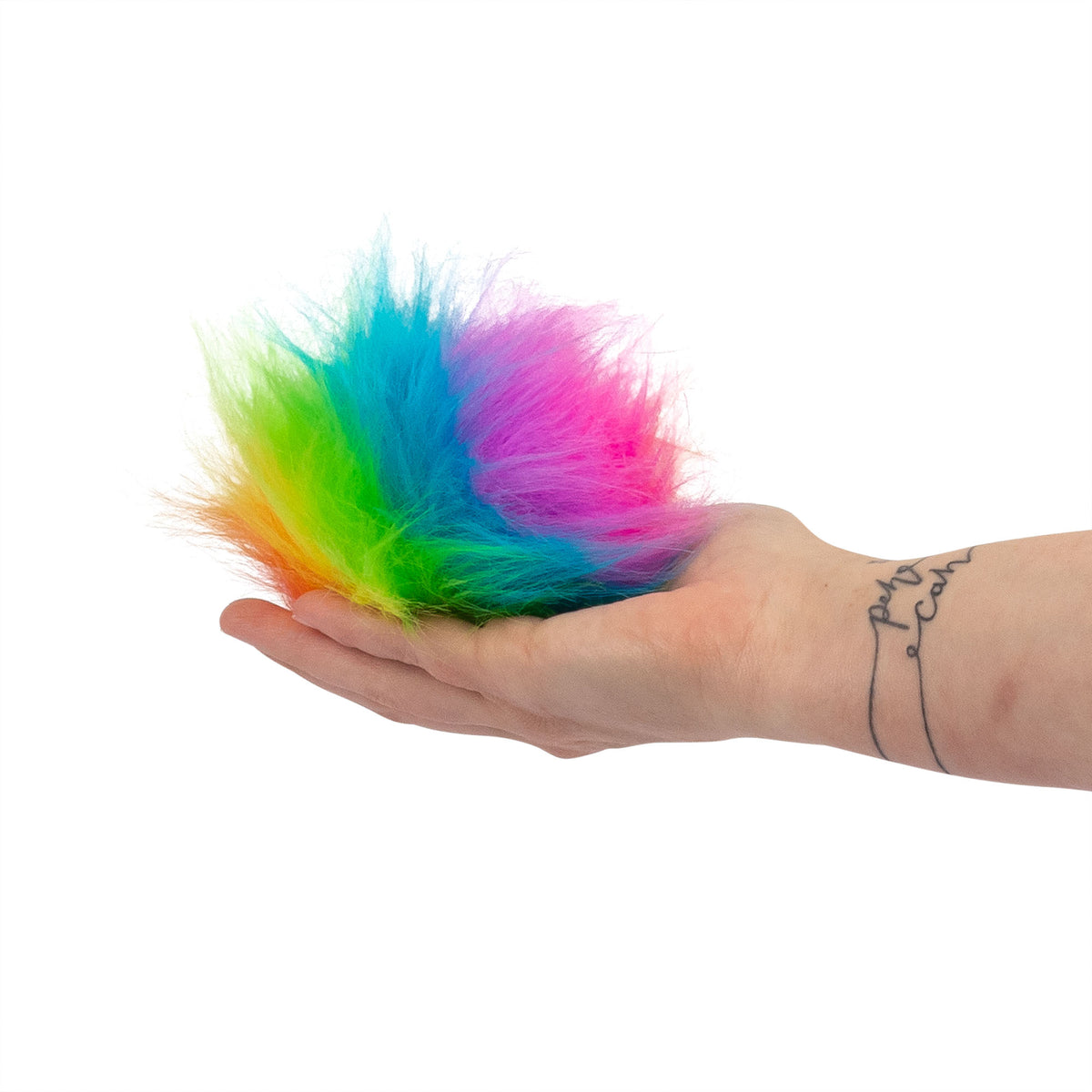 Scrunchems Furry Sugar Squish Ball Fidget Toy – 1 Supplied