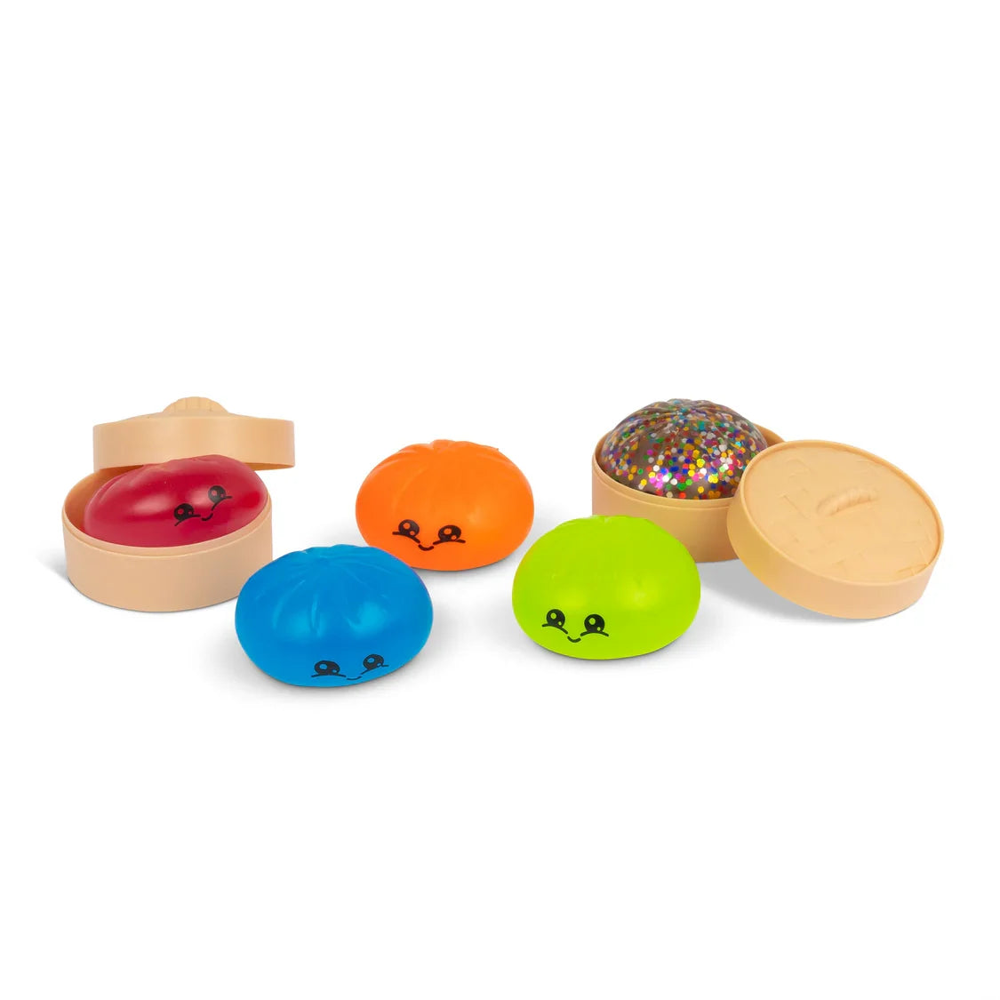 Scrunchems Sugar Dumpling Squishy Fidget Toy (x1 Individual Dumpling Supplied)