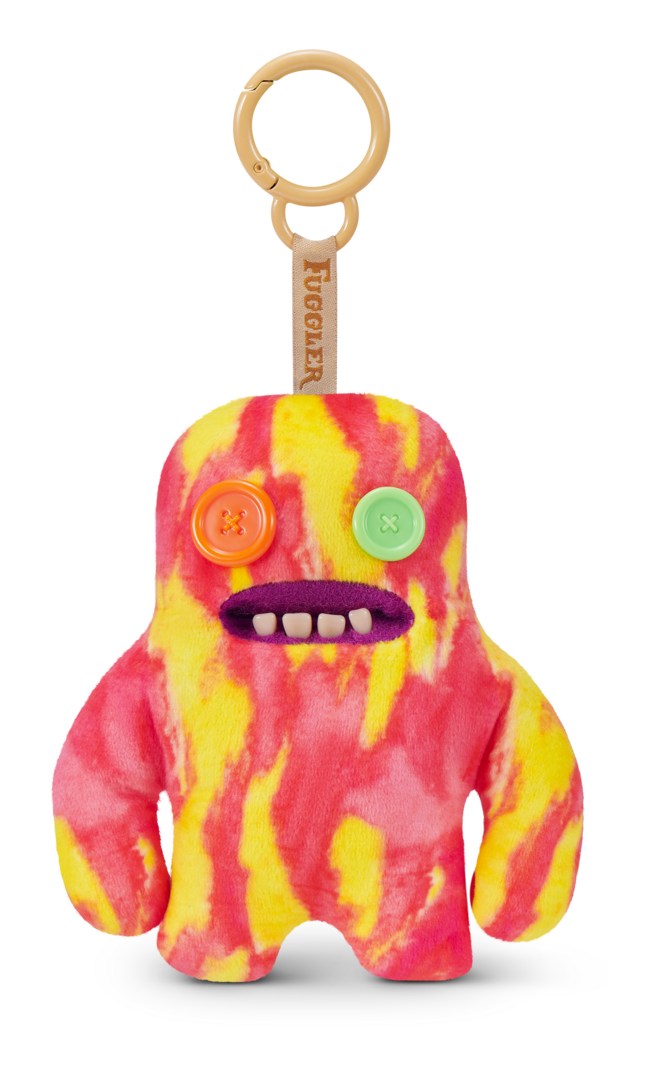 Fuggler Sasquoosh Keyring Bag Charm Funny Ugly Monster Plush Soft Toy Approx 5 Inch Series 6 (x1 Supplied)