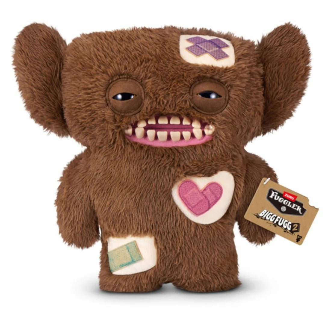 Fuggler Bigg Fuggs XL Grumpy Grumps Funny Ugly Monster Plush Soft Toy (Approx 18 Inch)