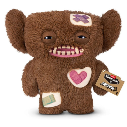 Fuggler Bigg Fuggs XL Grumpy Grumps Funny Ugly Monster Plush Soft Toy (Approx 18 Inch)