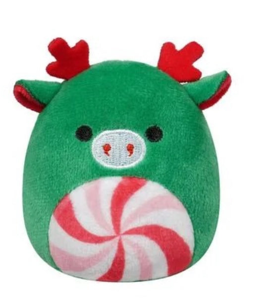 Zumir the Moose Micromallow by Original Squishmallows Mini 2.5 Inch Plush Soft Toy (x1 Supplied)