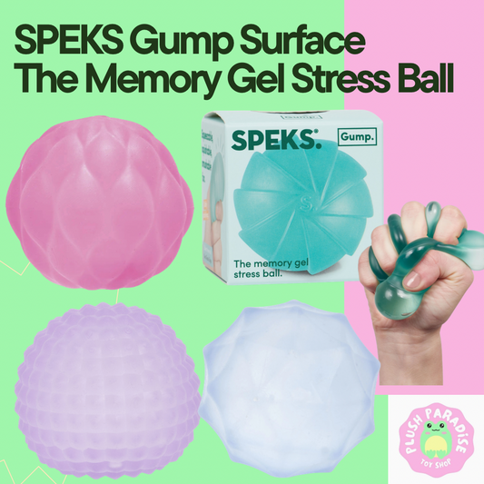 SPEKS Gump Surface - The Memory Gel Stress Ball Fidget Toy 6cm (x1 Supplied)