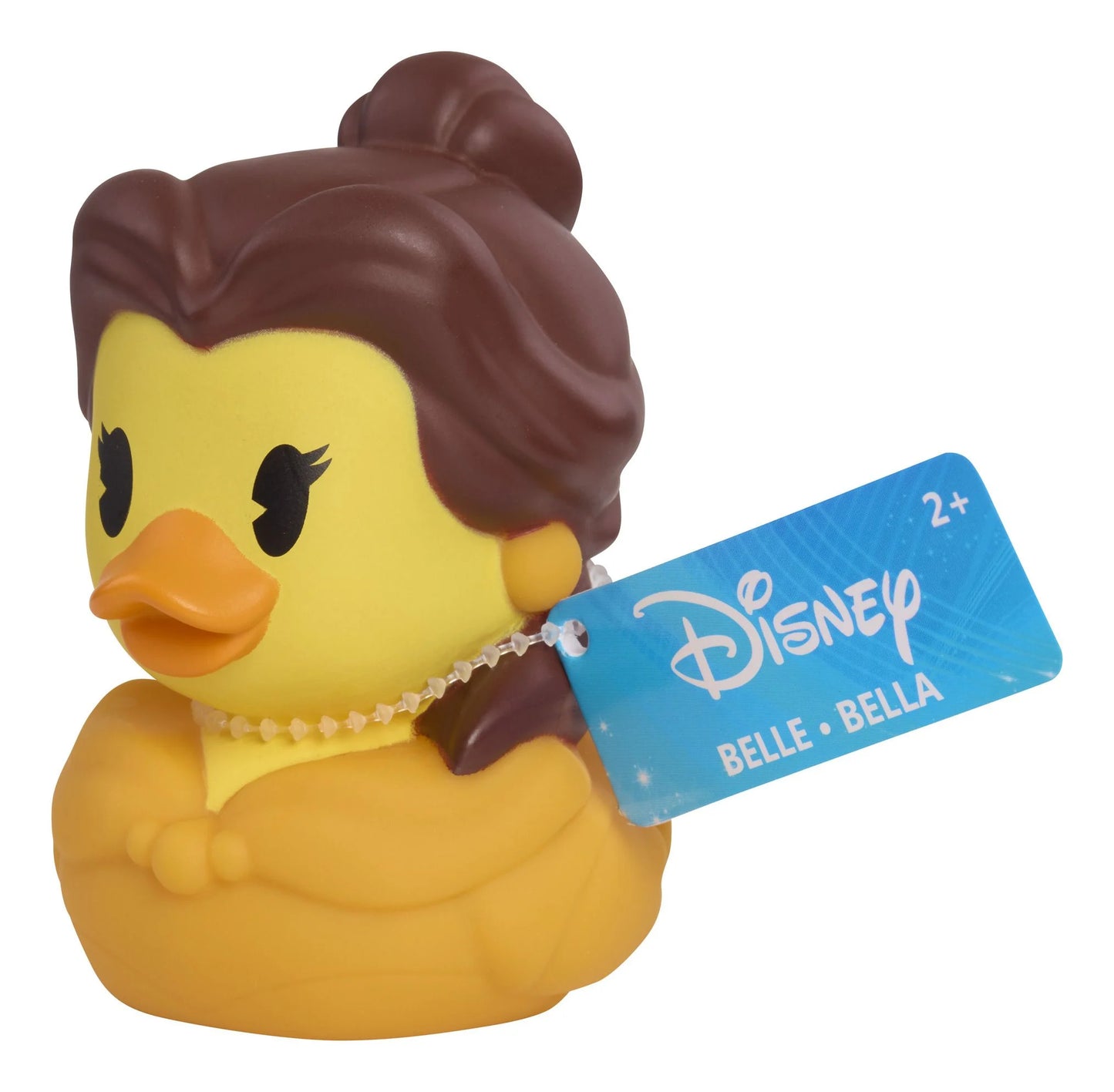 Disney Duckalooz Mini Rubber Duck - Belle (x1 Supplied) Approx 7cm