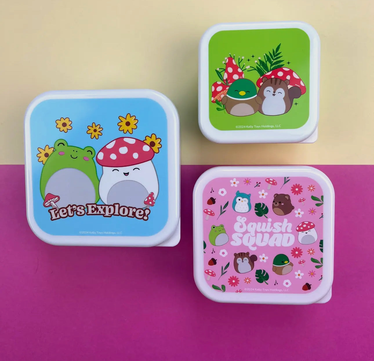 Squishmallows Cottage Storage Containers