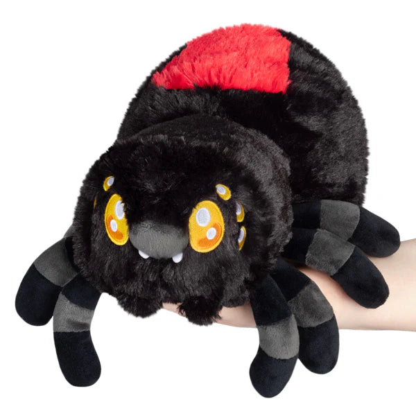 Squishable Black Widow Mini Plush Soft Toy