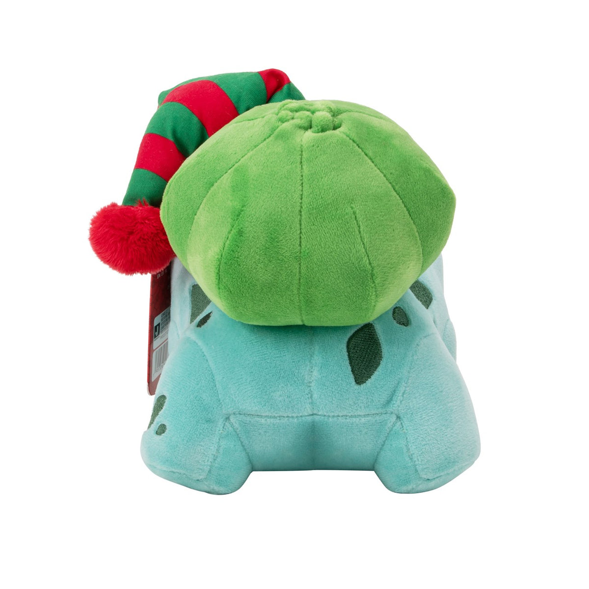 Santa Bulbasaur Pokémon Holiday Bulbasaur with Striped Hat 8 Inch Plush Soft Toy ...