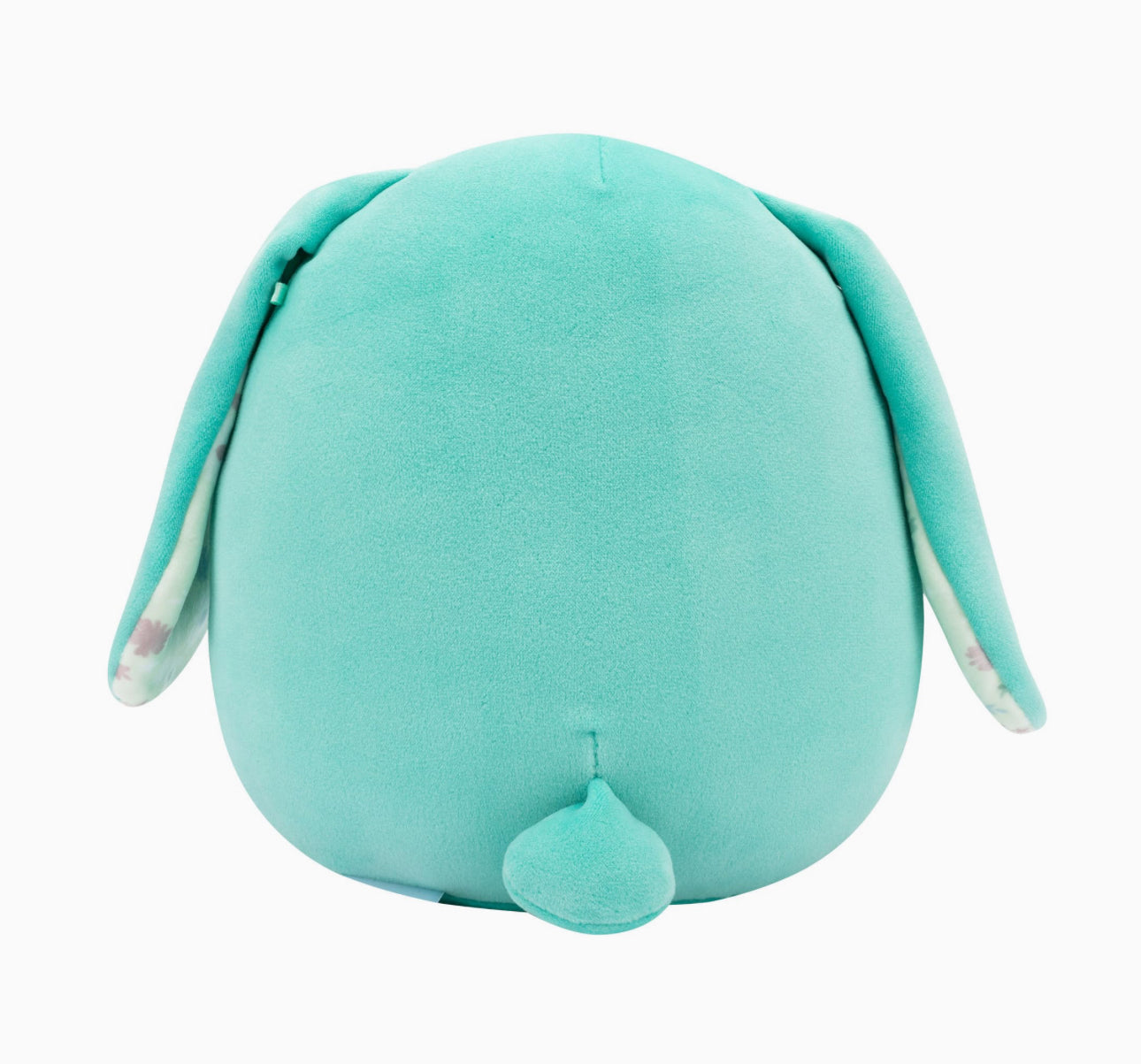 Squishmallows Regan the Turquoise Bunny with Closed Eyes and Floral Belly 7.5 Inch Easter Soft Toy