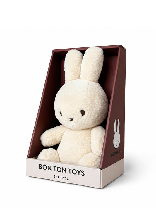 Miffy Cozy Cream Plush Soft Toy in Gift Box 23cm