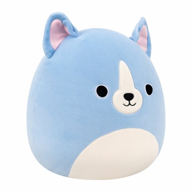 Squishmallows Elias the Blue Boston Terrier Dog 7.5 Inch Plush Soft Toy