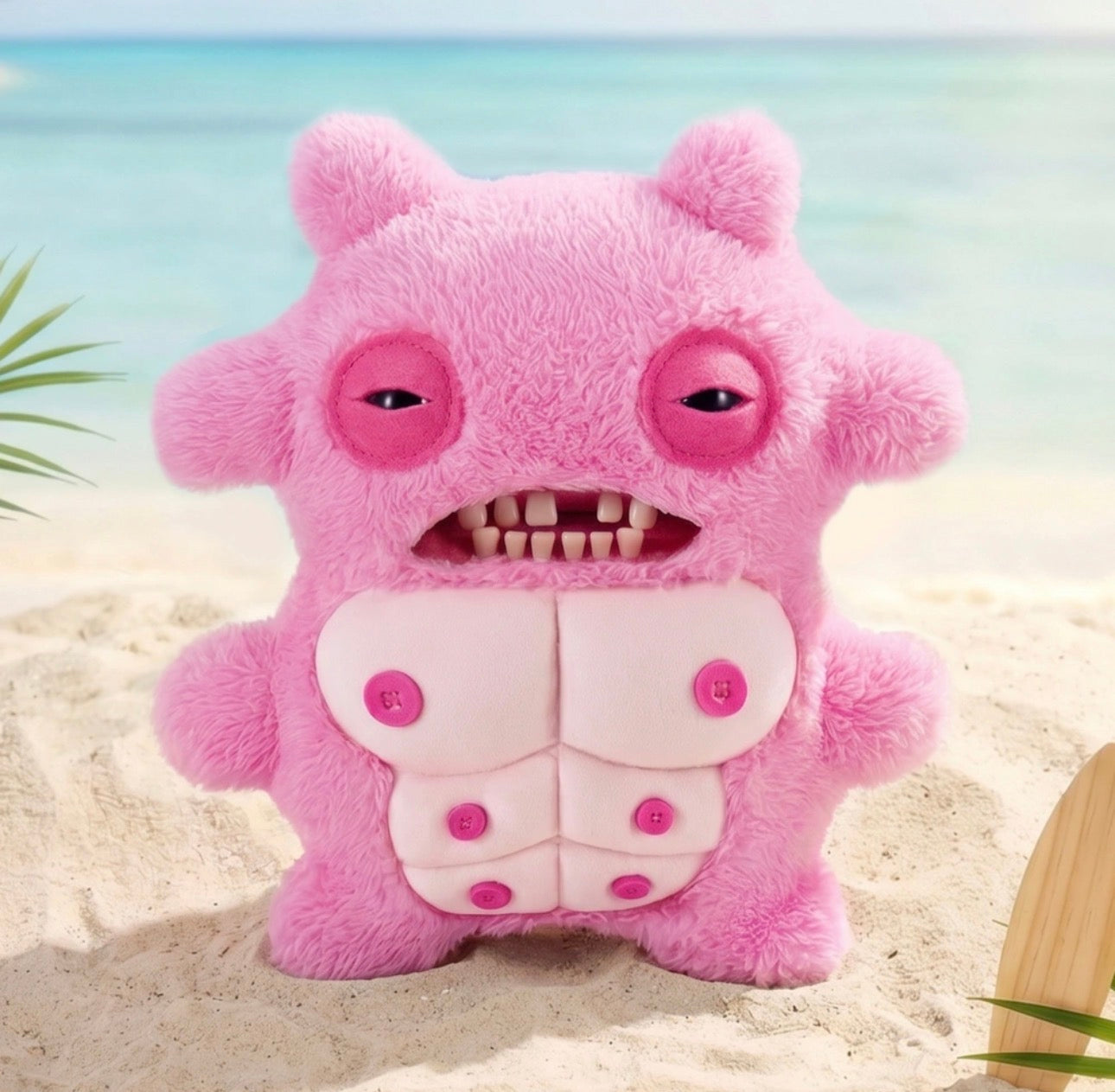 Fuggler Nipple Fuggs Sir Nobbynuts Funny Ugly Monster Plush Soft Toy (Approx 9 Inch)