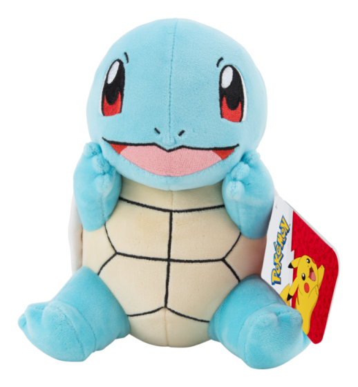 Pokémon Squirtle 8 Inch Plush Soft Toy