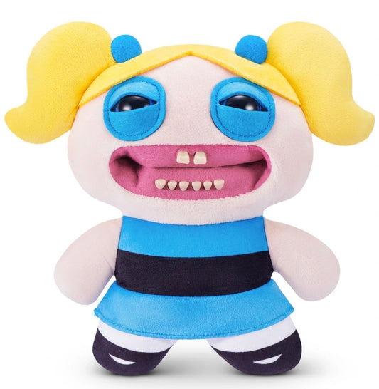 Fuggler x The Powerpuff Girls Bubbles by ZURU Plush (Approx 9 Inch)
