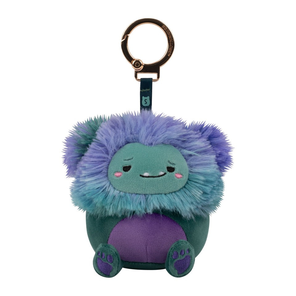 Squishmallows - Mallow Moods Bigfoot 4 Inch Plush Bag Charm Blind Box (x1 Box Supplied)